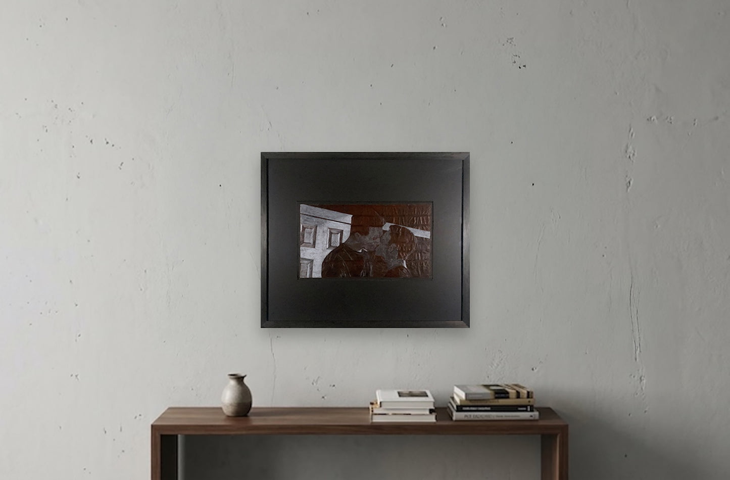 Original Framed Drawing 'Angelo and Rafael'
