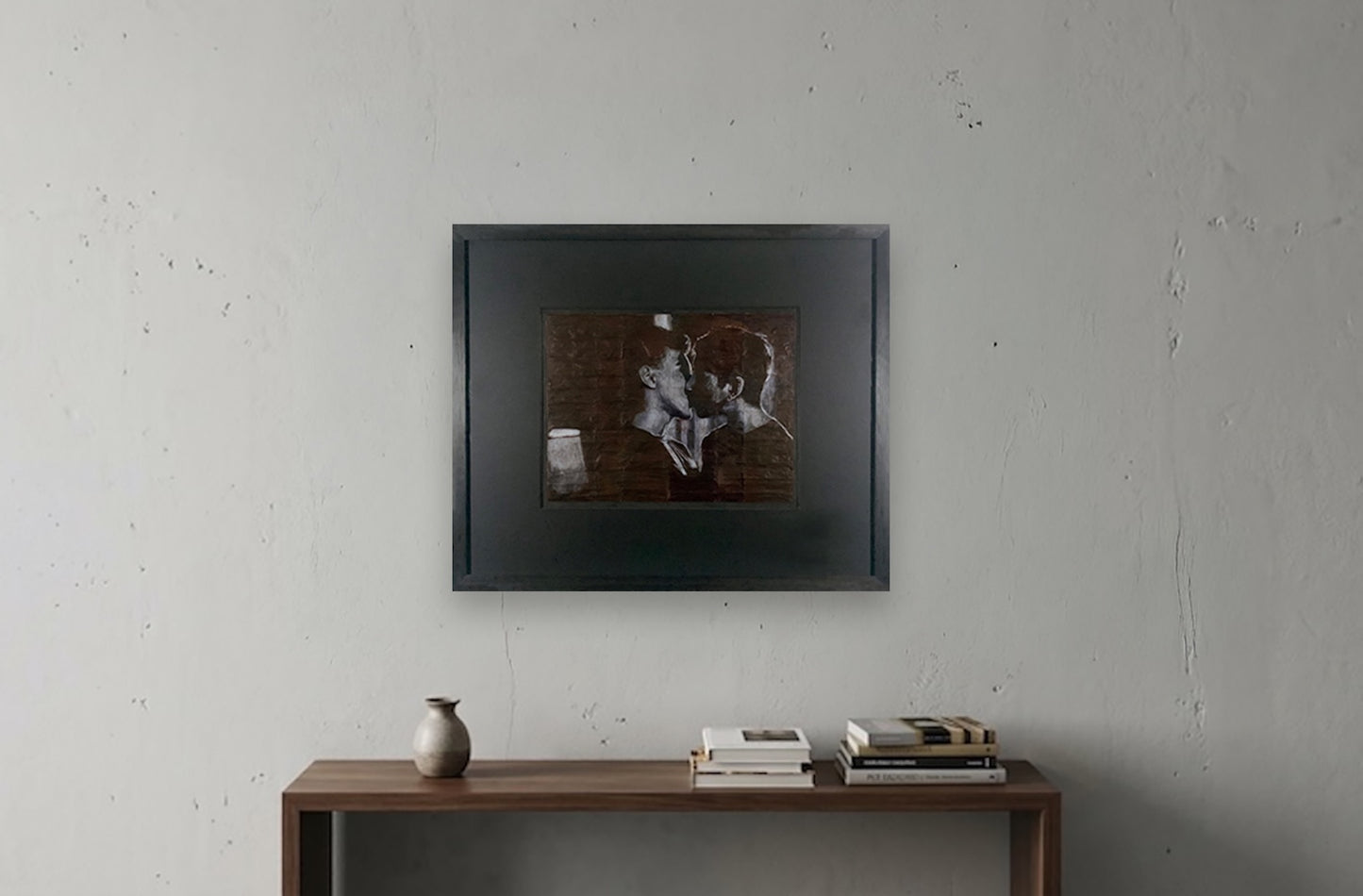 Original Framed Drawing 'Nico and Marcus'