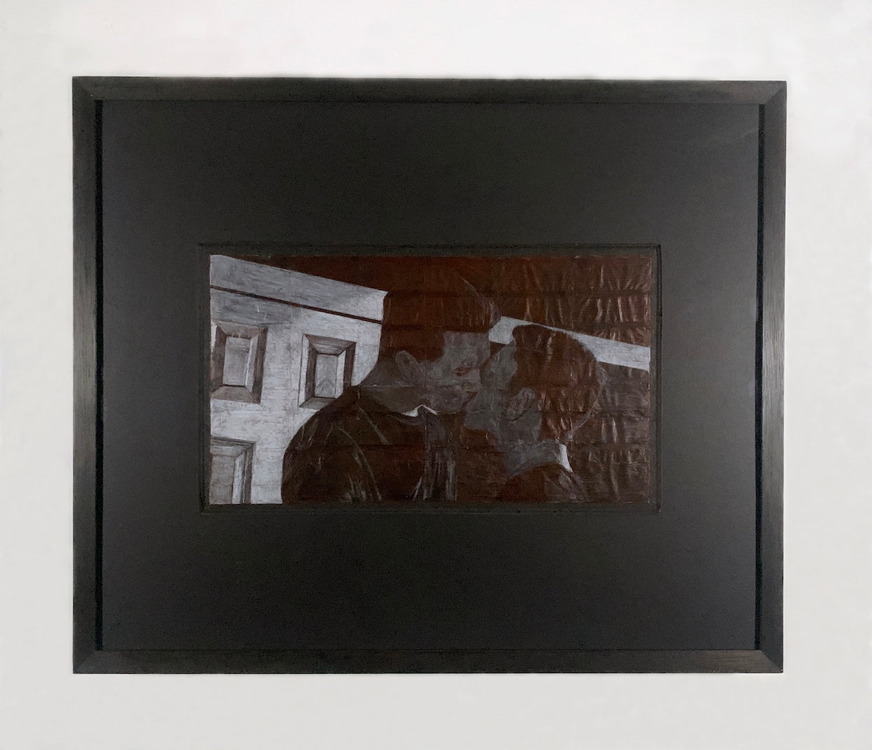 Original Framed Drawing 'Angelo and Rafael'
