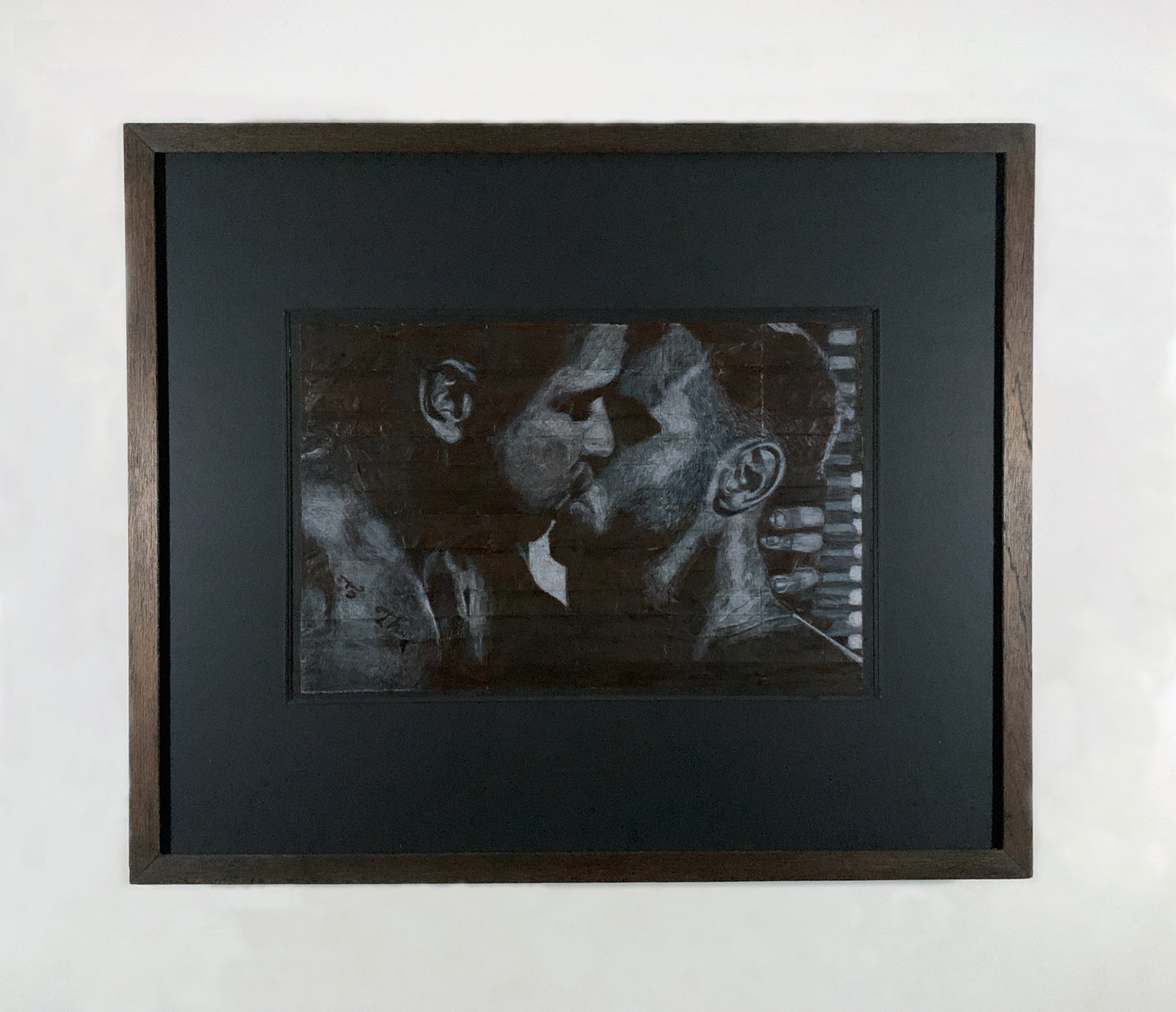 Original Framed Drawing 'Felix and Omar'