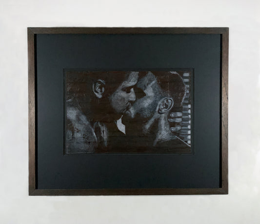Original Framed Drawing 'Felix and Omar'