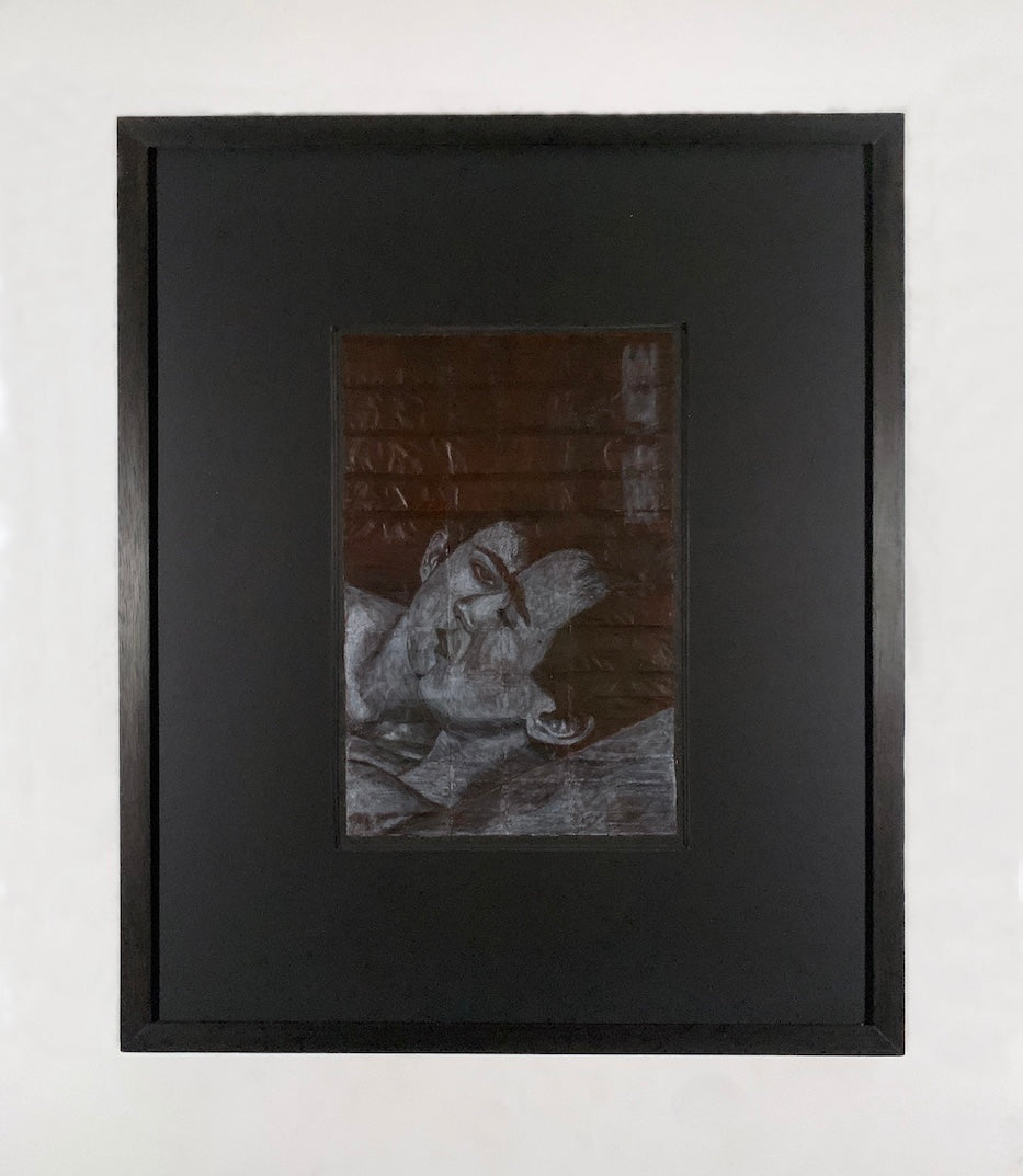 Original Framed Drawing 'Malik and Ezra'