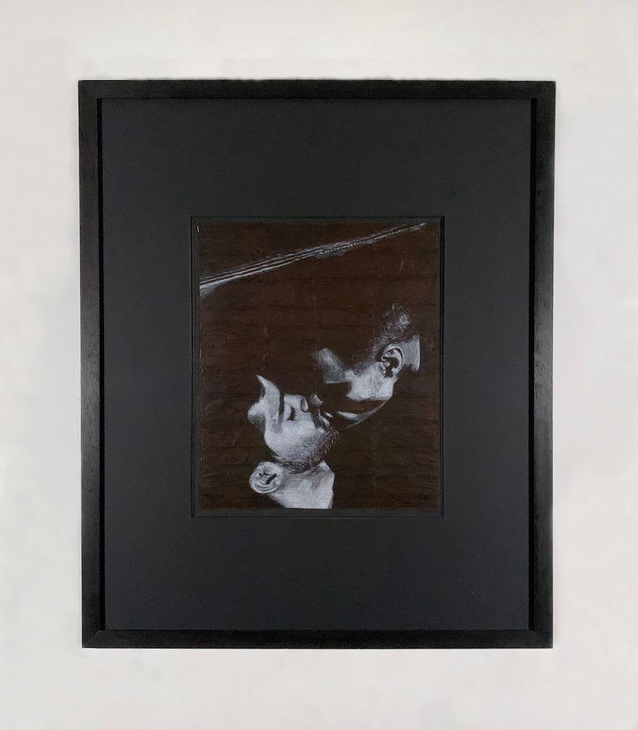 Original Framed Drawing 'Stefan and Ricky'