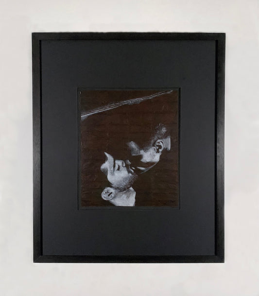 Original Framed Drawing 'Stefan and Ricky'